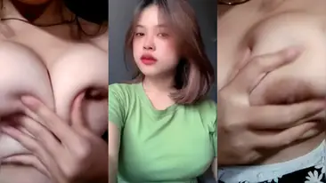 Bokep TikTok Baju Hijau Sengaja Pamer Hot